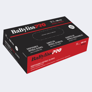 BaBylissPRO® Gants en nitrile jetables (Blanc, Petit), , hi-res